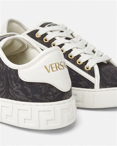 versace barocco greca sneakers.